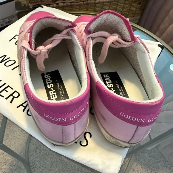 Golden Goose Superstar Leather, 37, Antique Pink / Fuchsia, GGDB - Picture 5 of 5